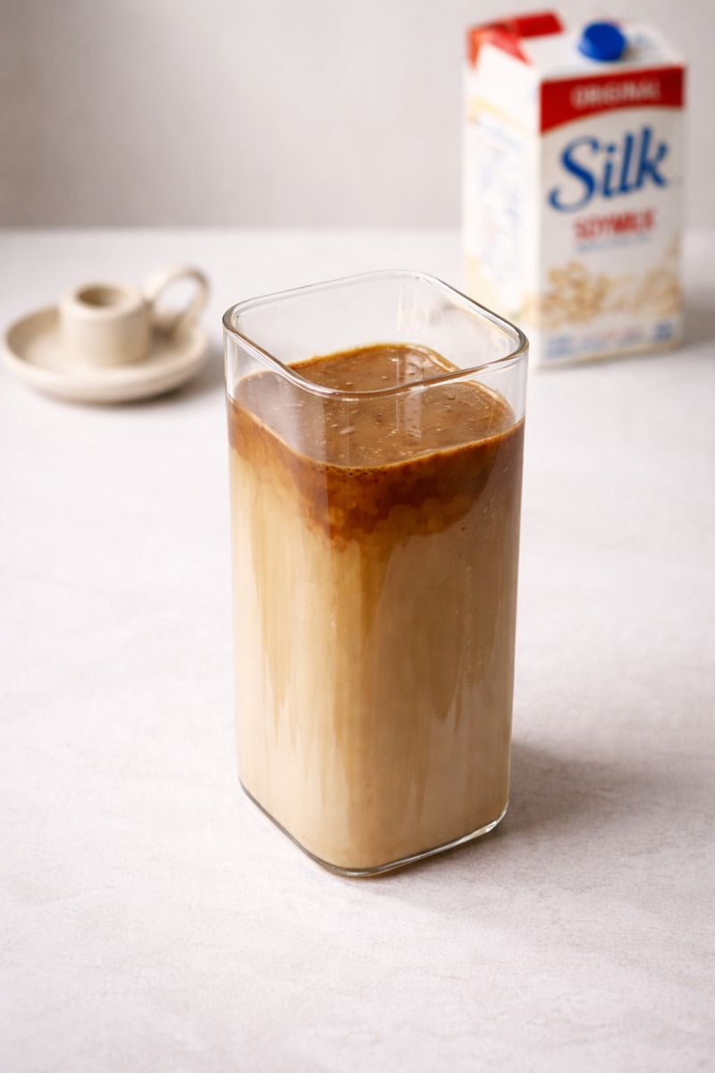 Glass Cup with Lid & Straw